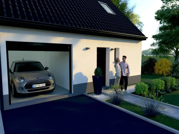 Terrain + maison 95 m²