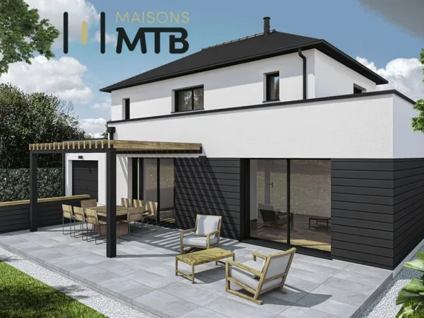 Terrain + maison 128 m²
