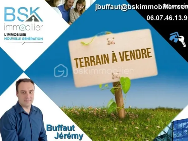 Terrain 2 166 m² Charbuy