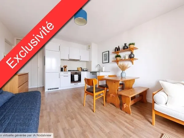 Studio 1 pièce 22 m²