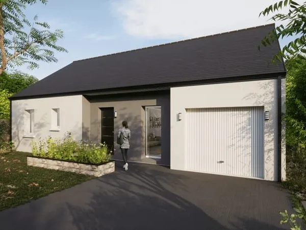Maison 4 pièces 88.00 m² à La Meilleraye-de-Bretagne