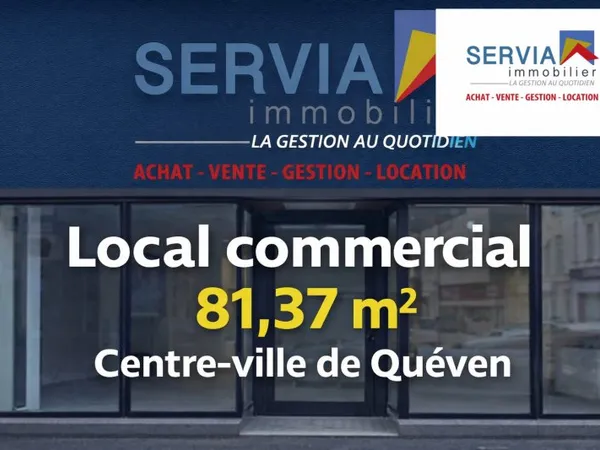 Local commercial 1 pièce 81 m²