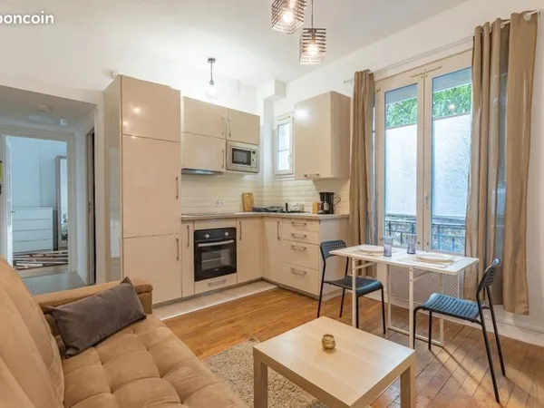 Appartement 2 pièces parfaitement agencé