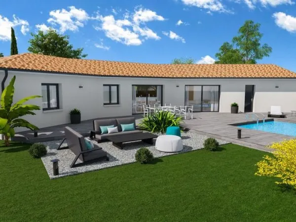 Terrain + maison à vendre à Marssac