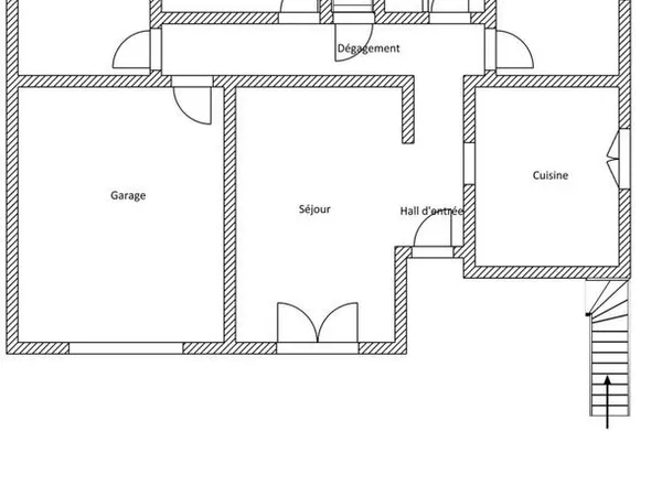 Appartement rez de jardin