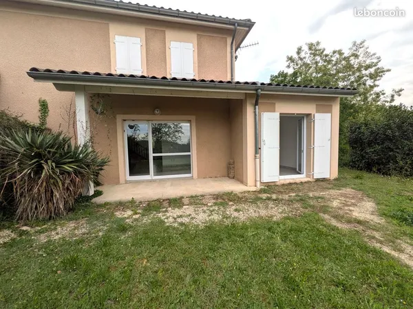 Maison individuelle mitoyenne type 4 de 82 m²