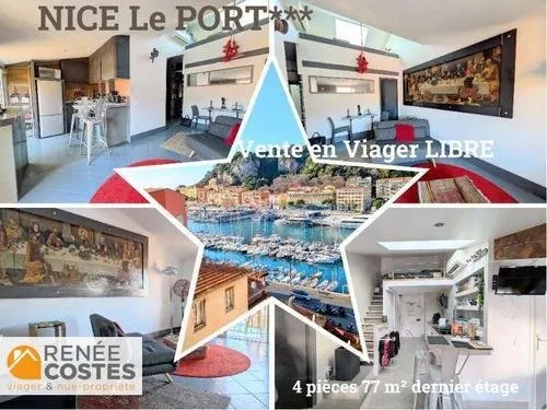 Viager libre - H65 ans - NICE (06300)