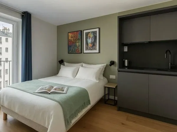 Studio 1 pièce 14 m²