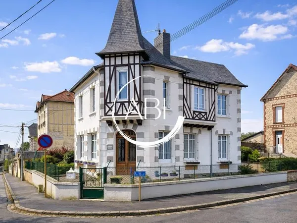 Maison anglo-normande - 4 chambres - Garage double - Quart