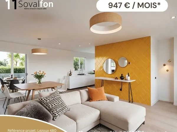 Maison 4 pièces 87m2