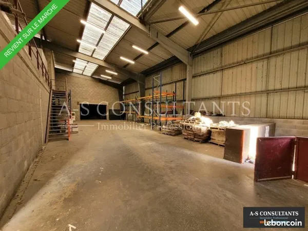 LOCAL D'ACTIVITE 480 m² SAINT PIERRE DE BOEUF