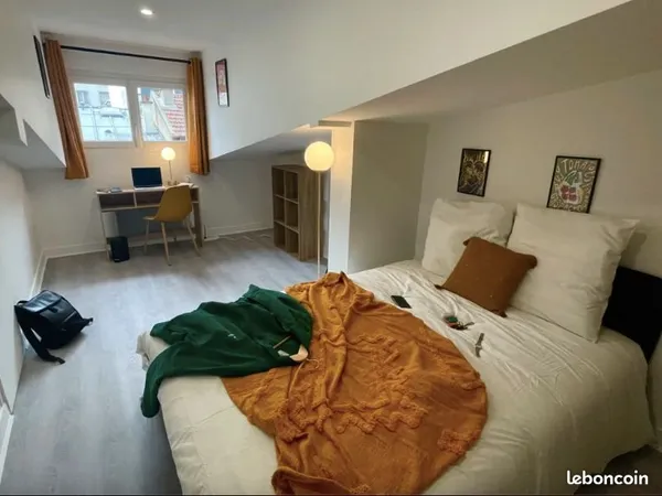 Chambre meublée en colocation - Clichy - Disponible immédiatement - APL possible