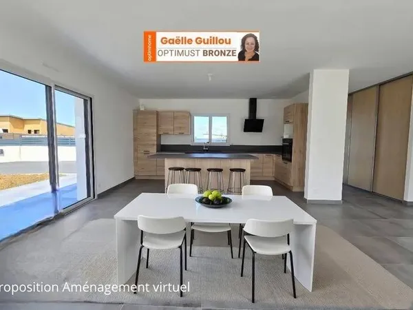 Maison de plain-pied 5 pièces 112 m²