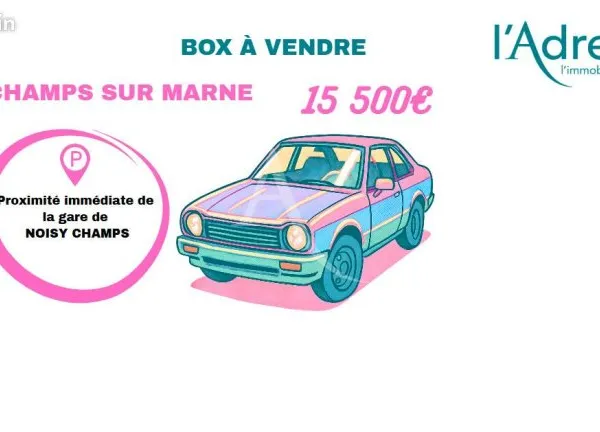 Parking/box 1 pièce 15 m²