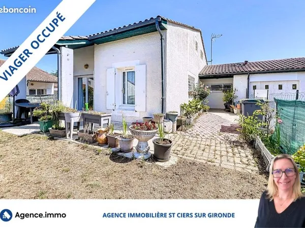 Maison en viager 4 pièces 104 m²