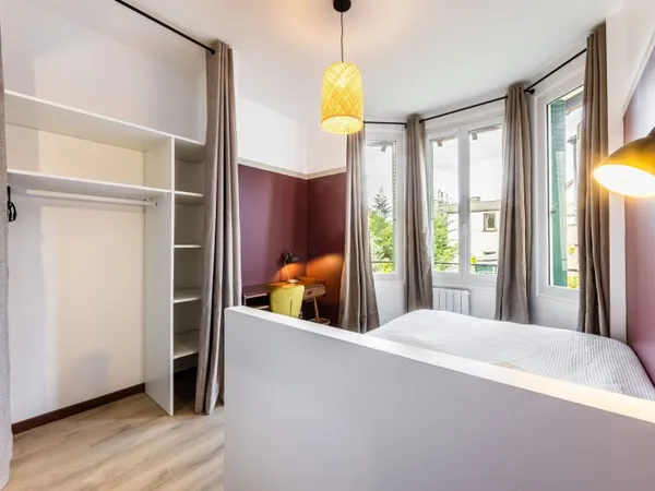 Loue chambre dans coliving en appartement