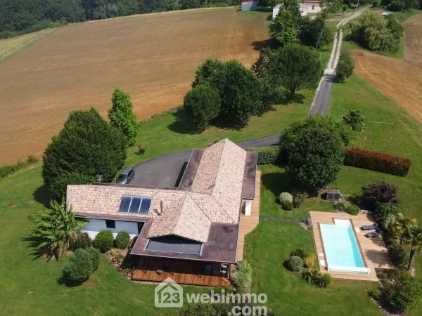 Maison d'architecte - 180m² - Pomarez