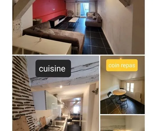 1 chambre disponible en colocation dans appartement plein centre Bergerac disponible à partir de mai