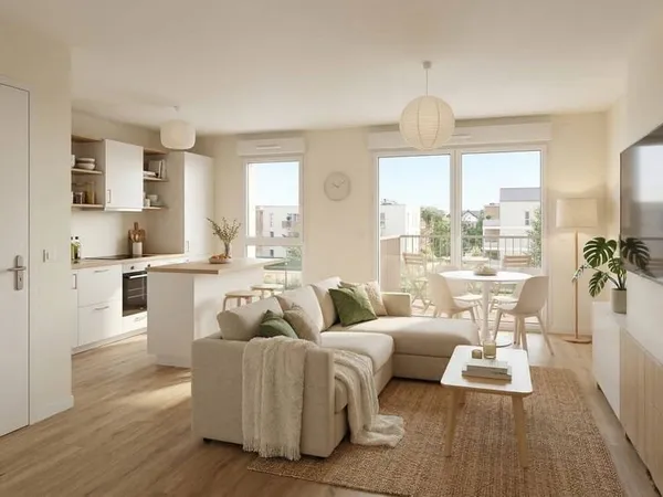 Appartement 3 pièces 66 m²