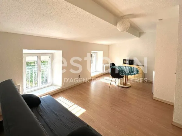Studio meublé 24 m² à louer à Carcassonne proche caserne Iéna et berges de l'Aude