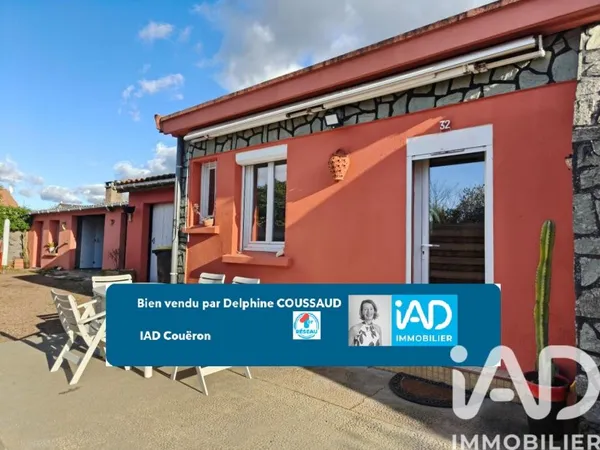 Maison 2 pièces 44 m²