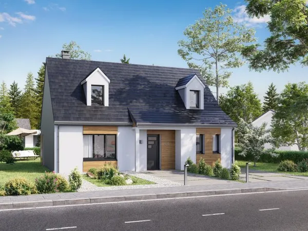 Terrain + maison 111 m²