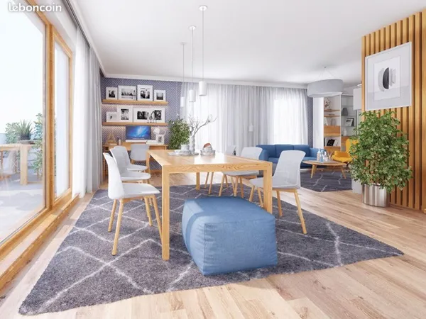 Duplex 4 pièces 92 m²