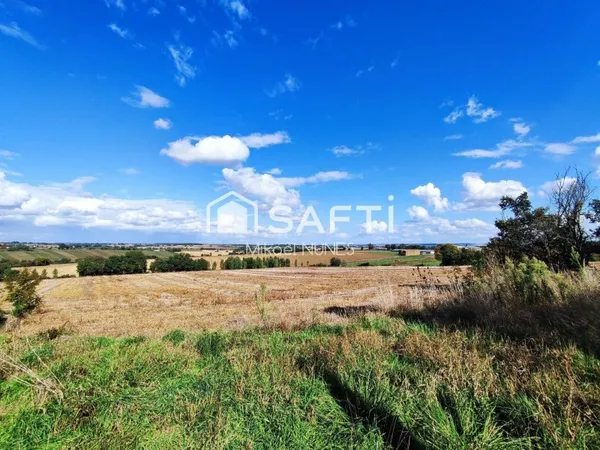 MONFFERAND-SAVES - T5 de 210m² - Terrain 3827 m²