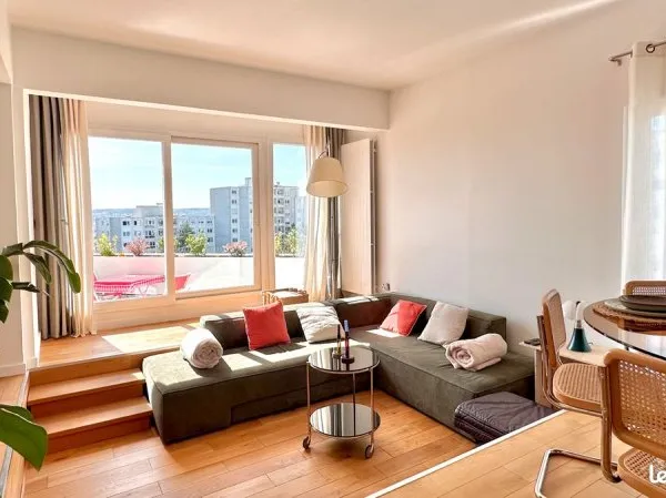 Appartement dernier étage 2 pièces 60m2