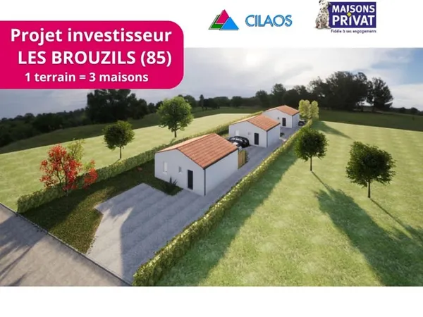 Terrains à vendre viabilisés et libres de constructeur - Les Brouzils