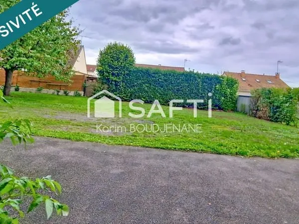 500 m2 TERRAIN À BATIR VIABILISÉ / PLAIN-PIED de 70 m2