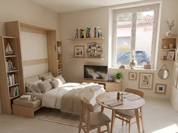 💎 Grand Studio de 31m² NEUF - Lumineux & Climatisé - Rue Calme