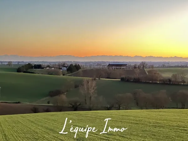 Terrain 1596 m2 vue Pyrénées