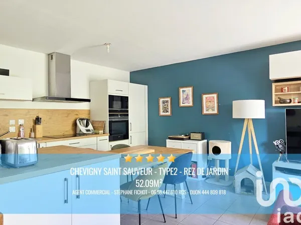 Appartement 2 pièces 52 m²