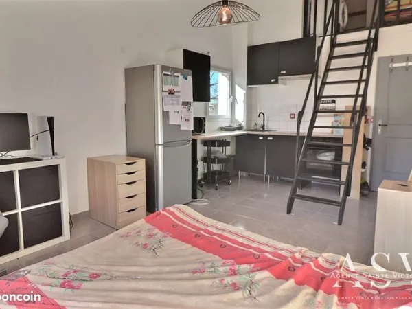 Duplex 2 pièces 23 m²