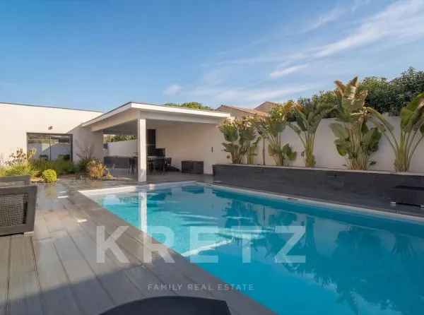 Villa contemporaine avec piscine et patio - Quartier Malard, Narbonne