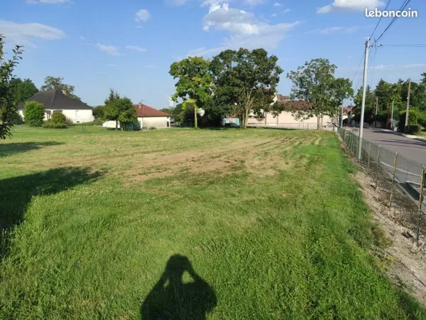 A vendre terrain constructible
