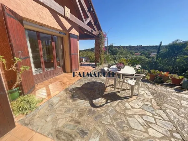 À vendre - Villa 4 faces avec vue mer et Albères