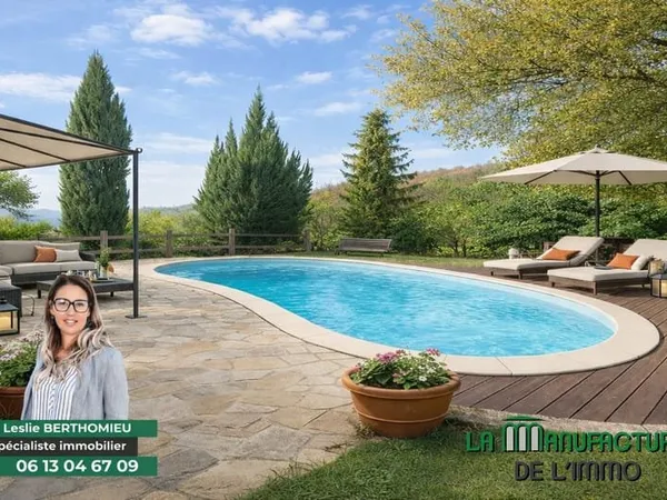 MAISON INDIVIDUELLE 6 PIÉCES + PISCINE ST PAUL EN CORNILLON