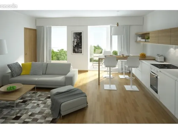 Appartement 2 pièces 49 m²