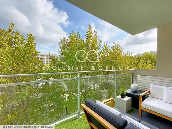 Cannes Palm Beach - appartement 2 pièces 38m² refait à neuf