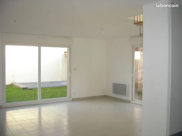 Maison avec garage, jardin, proche gare Don-Sainghin