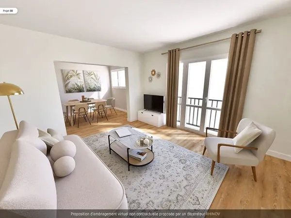 Appartement Yerres 4 pièce(s) 68.54 m2