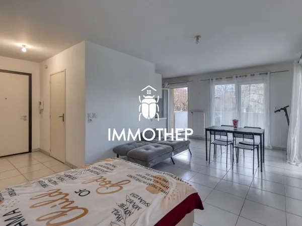Studio loué de 35,60m2
