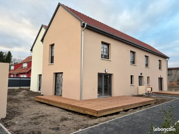 Duplex 4 pièces avec jardin
