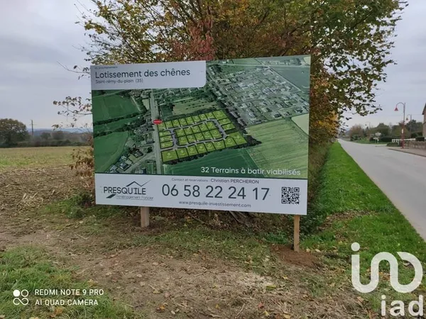 Terrain 463 m²