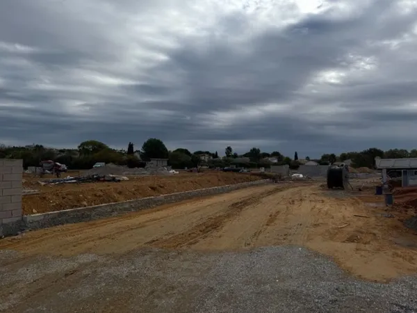 Terrain 550 m²
