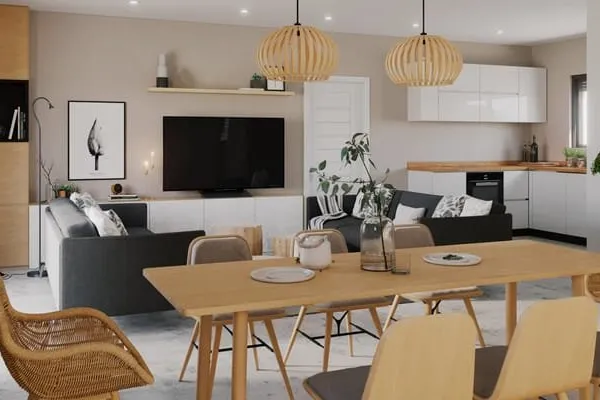 Maison 95m² + terrain 600m²