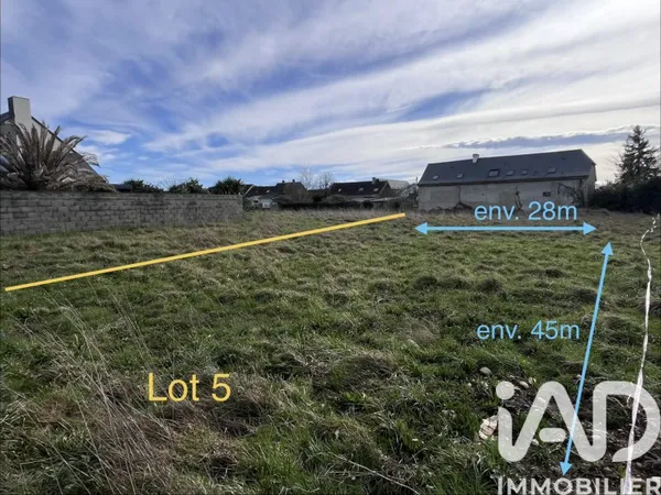 Terrain 1254 m²