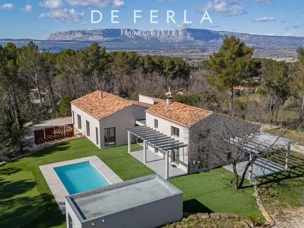 Trets - Propriété contemporaine d'exception avec vue Sainte-Victoire